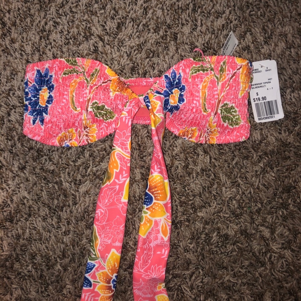 F21 strapless bikini top
